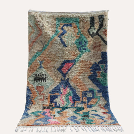 Boujaad Berber Teppich 154x258 cm