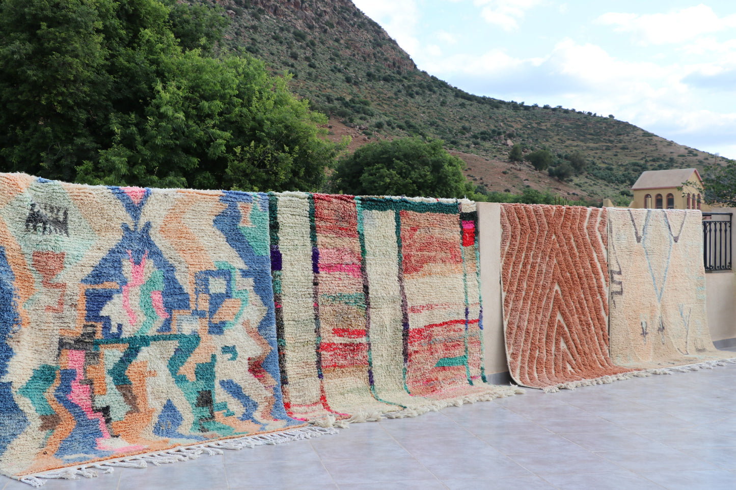 Azilal carpet abstract 168x248 cm