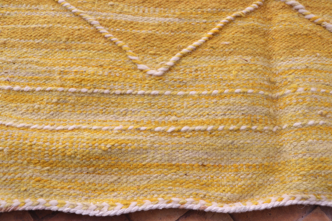 Boujaad Kelim Schurwolle Teppich 153x247 cm