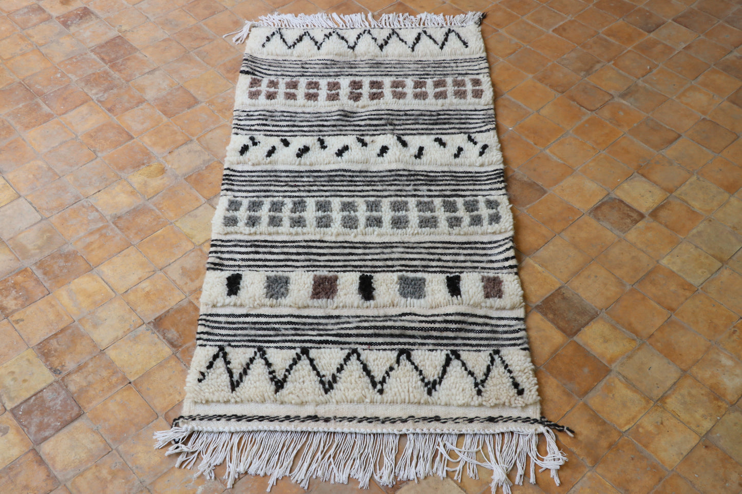 Azilal Berber Teppich 67x132 cm