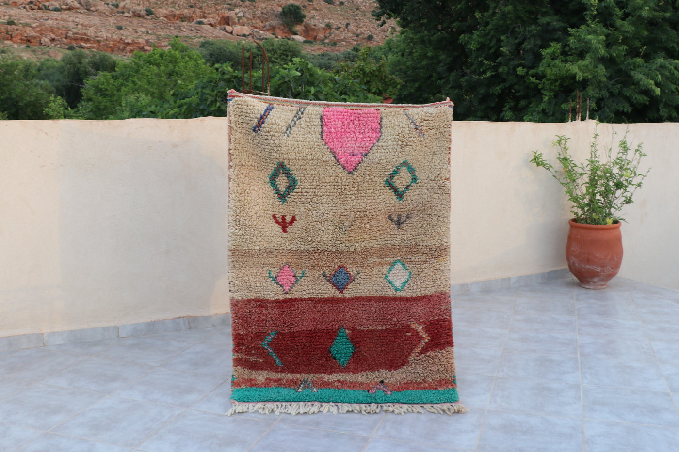 Azilal carpet abstract 168x248 cm