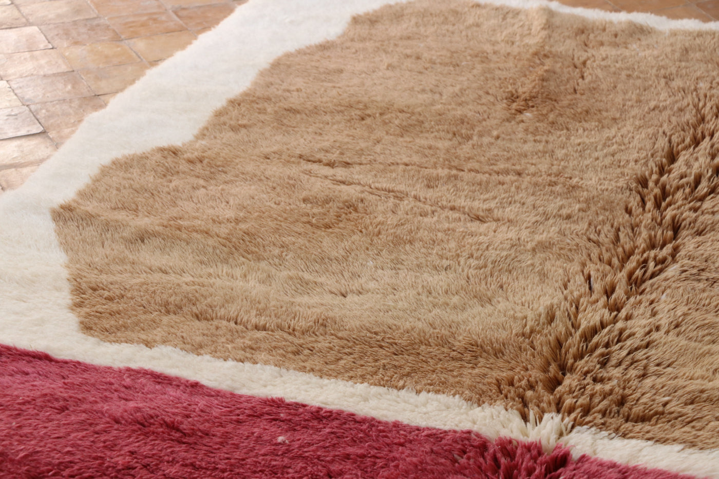 Reserviert! Beni Mrirt Teppich Sandrose 159x213 cm