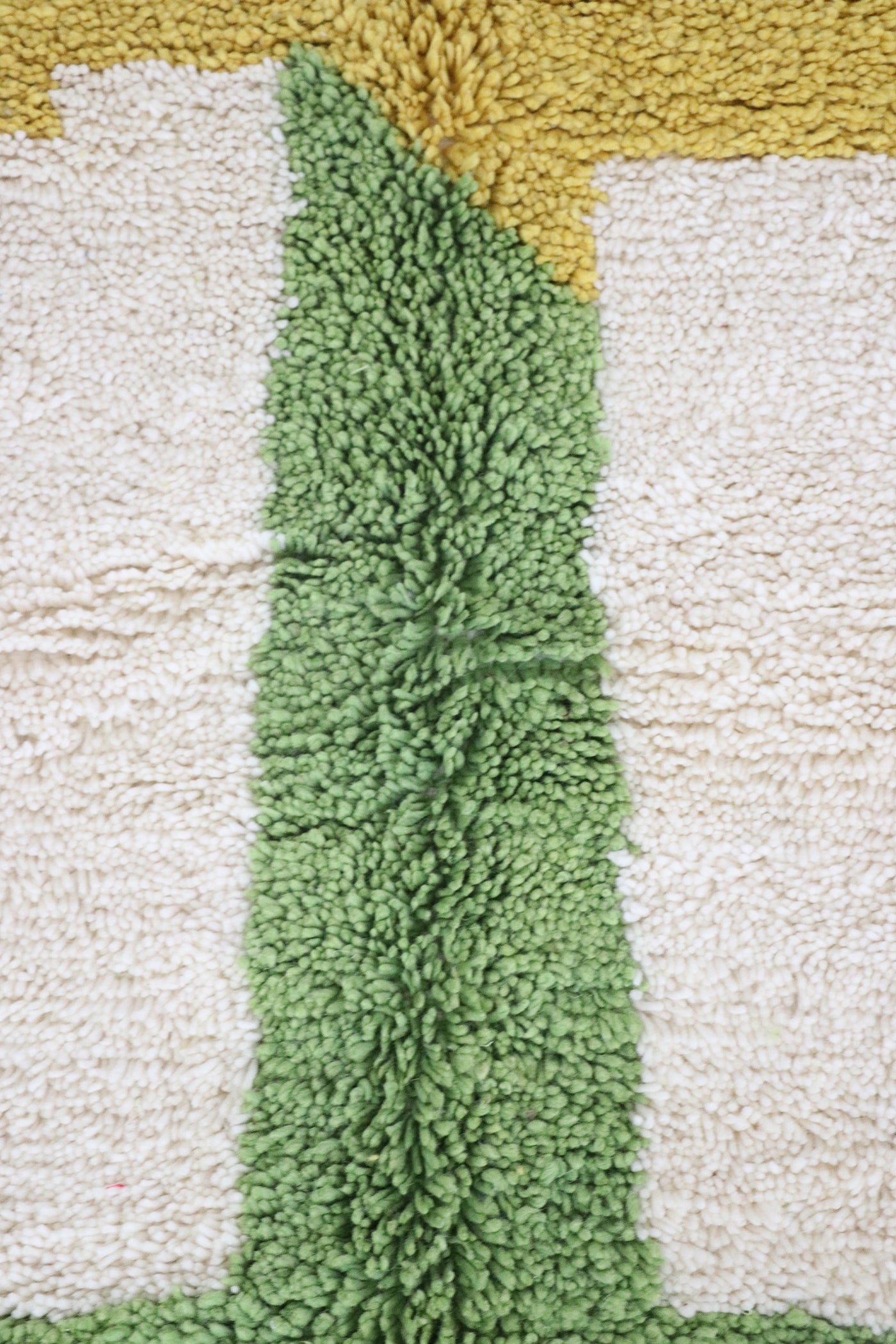 Azilal Teppich grün gelb 185x230 cm
