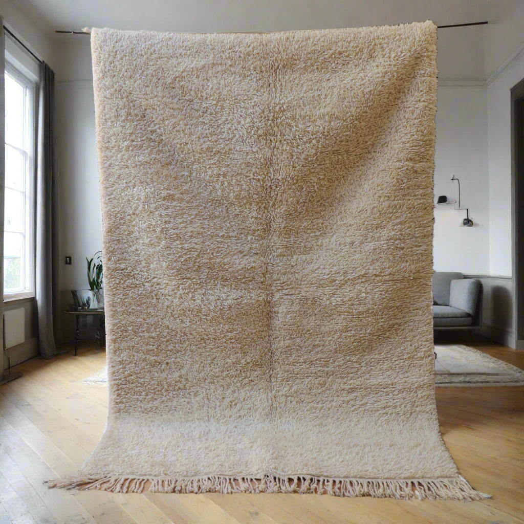 Beni Ourain Berber carpet Diamond 227x303 cm