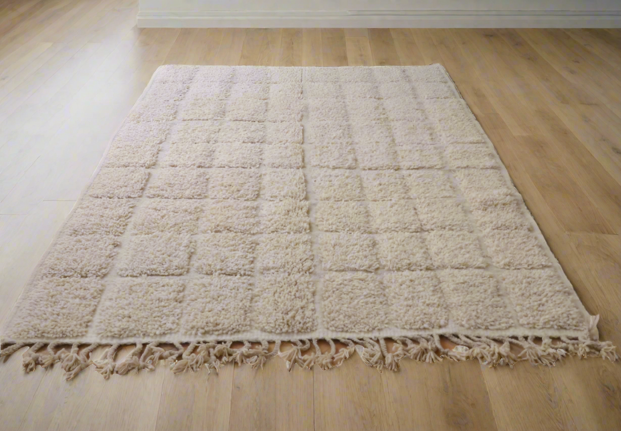 Beni Ourain Teppich 157x177 cm Squares