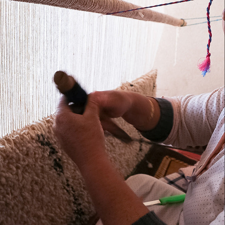 Beni Mrirt "Big White" from 60x90 cm