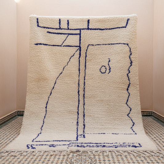 Azilal carpet abstract 168x248 cm