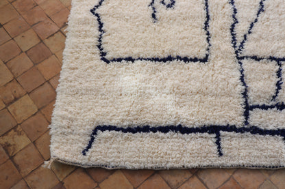 Azilal carpet abstract 168x248 cm