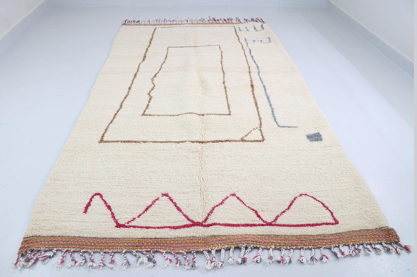 Marokkanischer Teppich Azilal Art Sketch