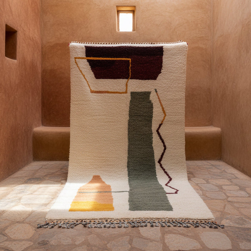 Marokkanischer Teppich Azilal Modern Nomad