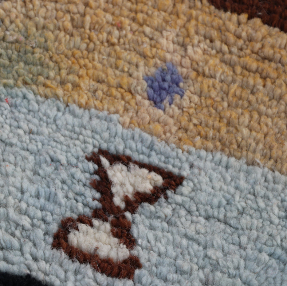 Azilal Berber Teppich 105x152 cm