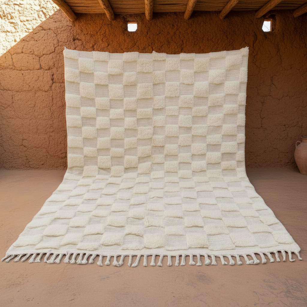 Marokkanischer Teppich Azilal Tasnumt