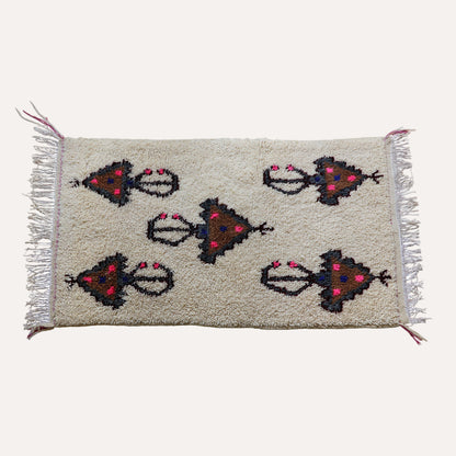 Azilal Berber Teppich 95x163 cm