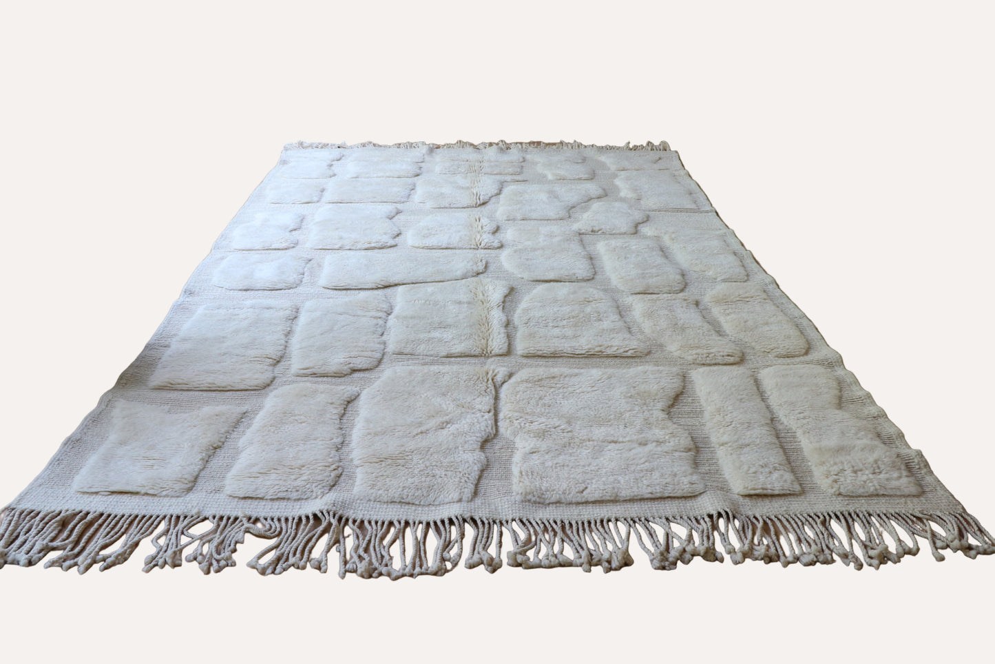 Beni Mrirt Berberteppich Stones 183x192 cm