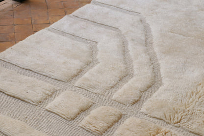 Beni Mrirt Teppich Grid 210x305 cm