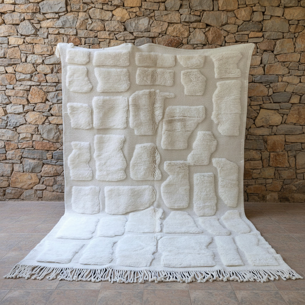 Beni Mrirt Berberteppich Stones 183x292 cm