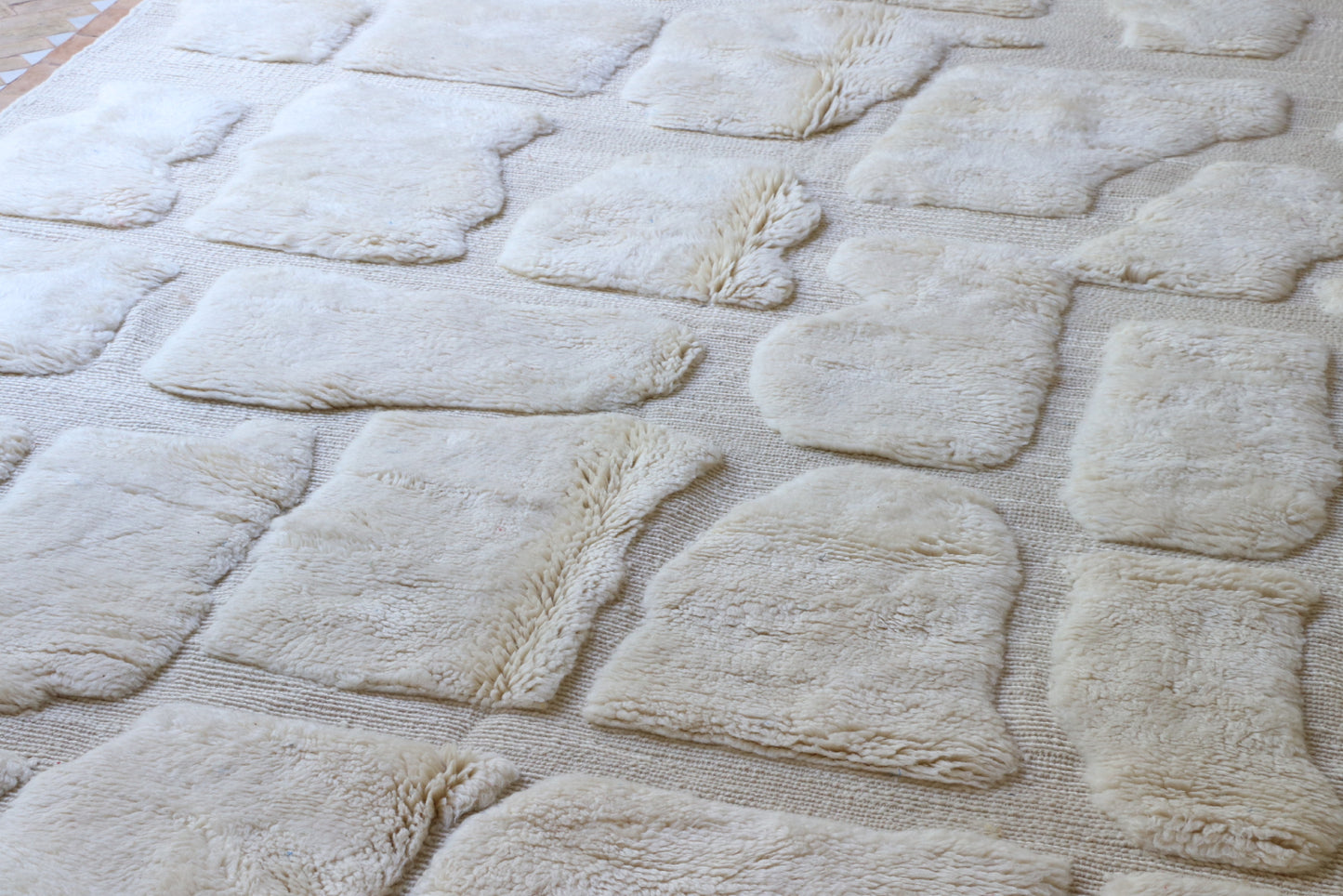 Beni Mrirt Berberteppich Stones 183x192 cm