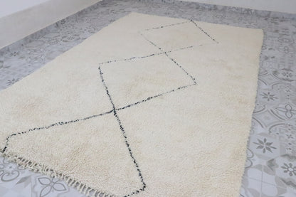 Beni Ourain Berberteppich 204x303 cm