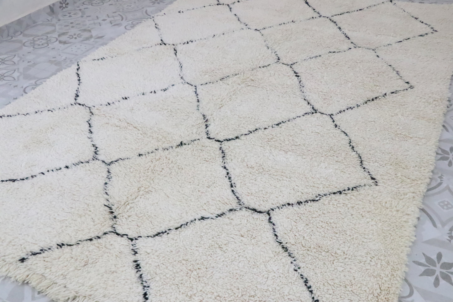 Beni Ourain Berberteppich 200x303 cm
