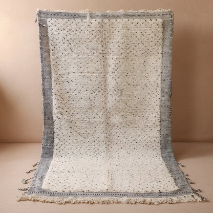 Berberteppich Beni Ourain Art Dots ab 70x140 cm
