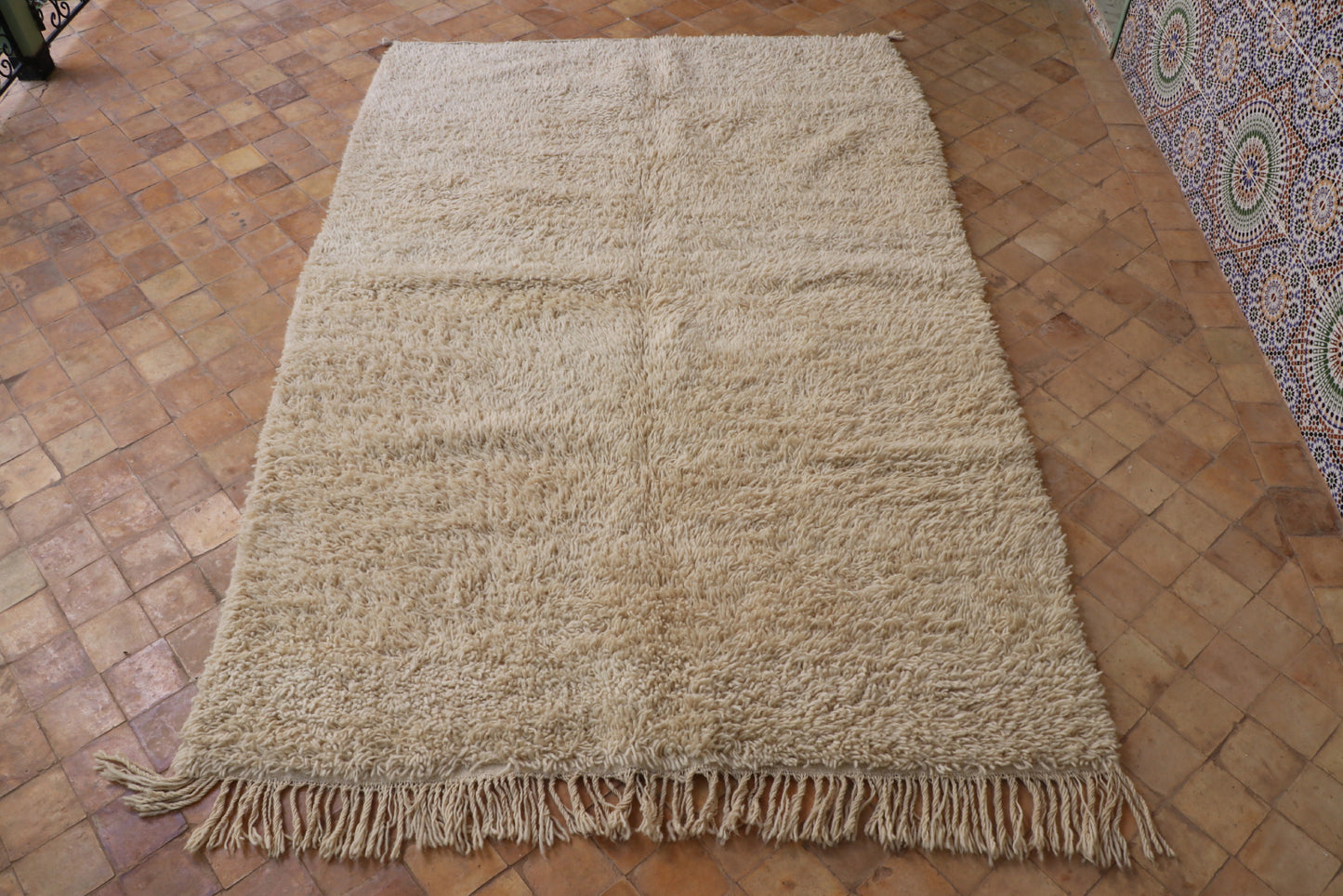 Beni Ourain Teppich Natural 132x197 cm