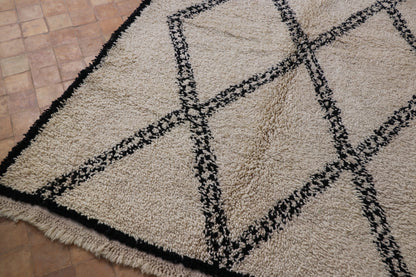 Beni Ourain Teppich 144x230 cm Klassisch