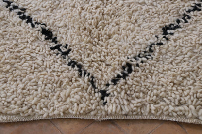 Beni Ourain Teppich 152x237 cm Rauten