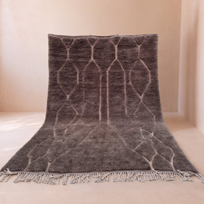 Beni Mrirt Teppich Dark Chocolate 230x325 cm