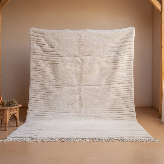 Beni Mrirt Berber Teppich Linea Alba ab 70x140 cm