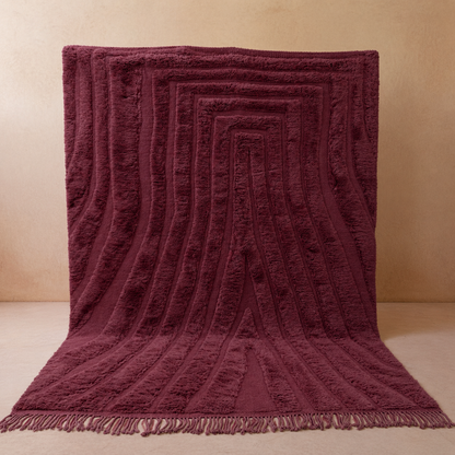 Beni Mrirt Teppich Bordeaux Ligne ab 70x140 cm