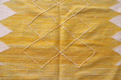 Boujaad Kelim Schurwolle Teppich 153x247 cm