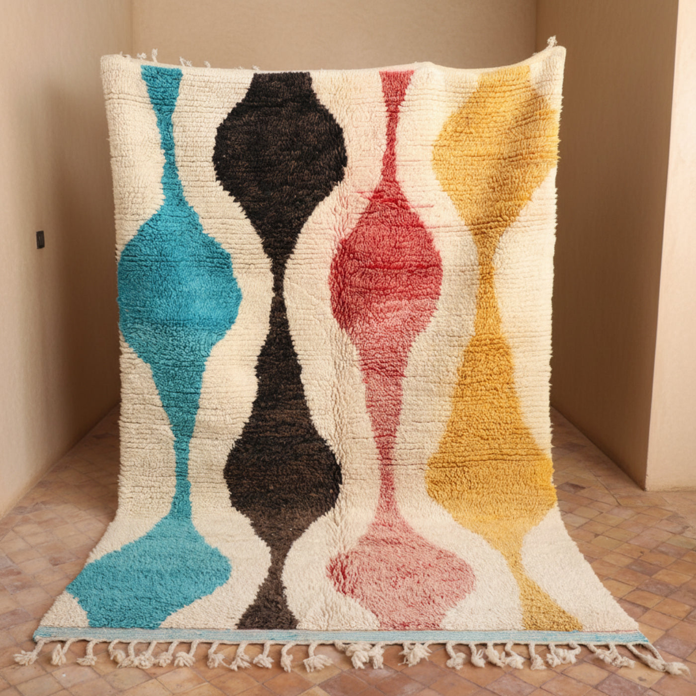 Azilal carpet abstract 168x248 cm