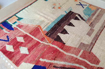 Azilal carpet abstract 168x248 cm