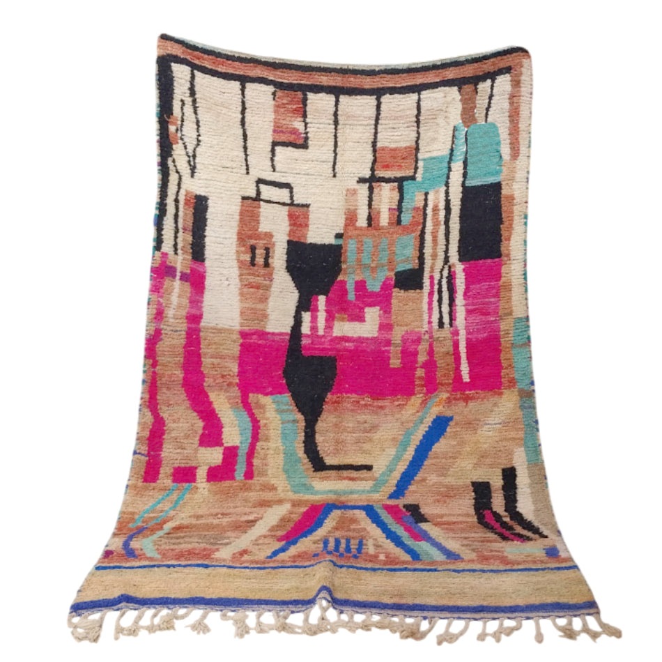 Marokkanischer Berber Teppich Boujaad Arteya