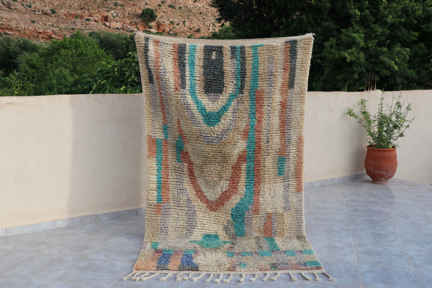 Boujaad Berber Teppich 142x252 cm