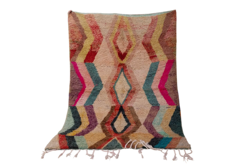 Marokkanischer Berber Teppich Boujaad Azraf