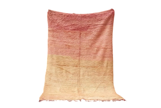 Marokkanischer Berber Teppich Boujaad Peach Gradient