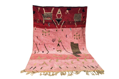 Marokkanischer Berber Teppich Boujaad Hiba