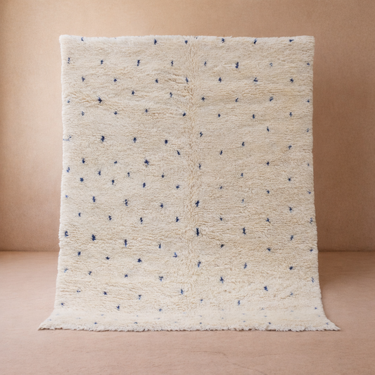 Beni Mrirt Teppich Blue Dots ab 70x140 cm
