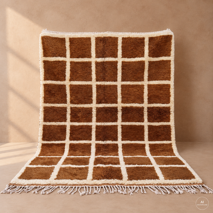 Beni Mrirt Teppich Chestnut ab 70x140 cm