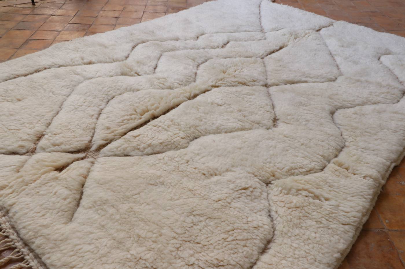 Beni Mrirt Berber Teppich Sense 117x167 cm