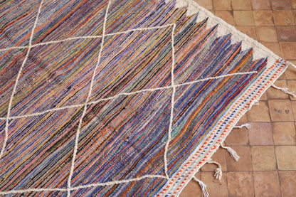 Boujaad Kelim Schurwolle Teppich 155x245 cm