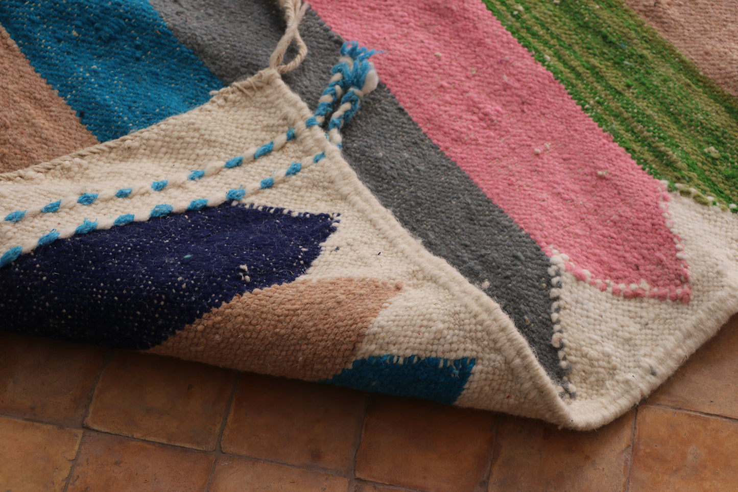 Kelim Läufer Marokko 80x262 cm