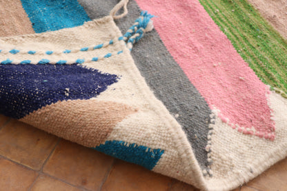 Kelim Läufer Marokko 80x262 cm