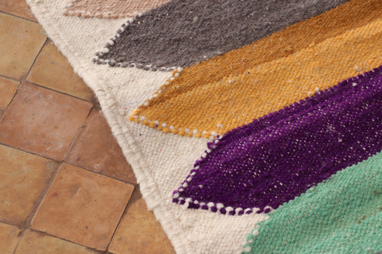 Kelim Läufer Marokko 80x262 cm