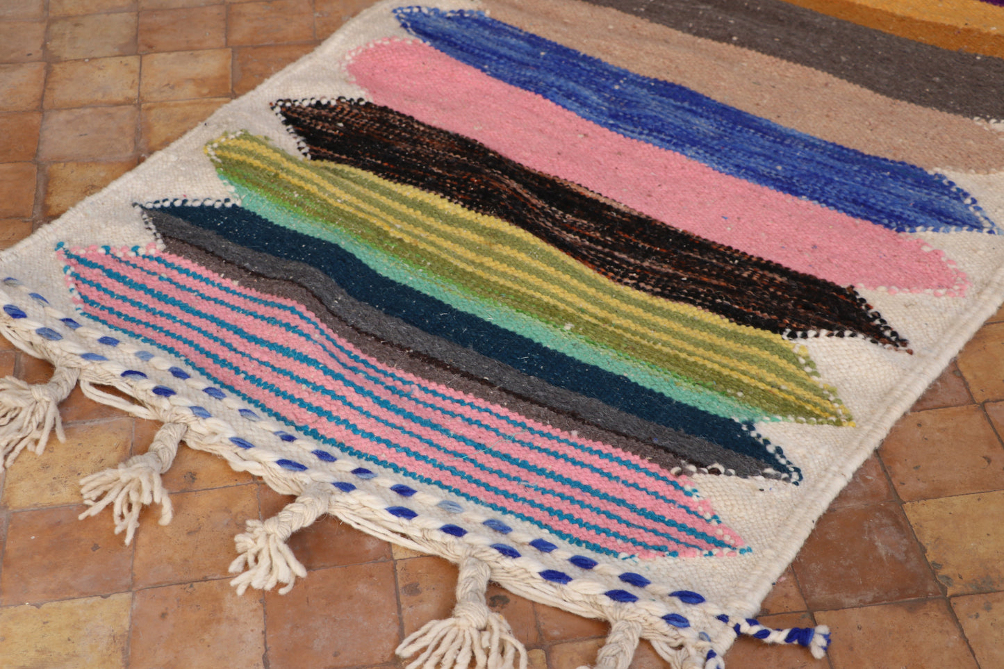 Kelim Läufer Marokko 80x262 cm