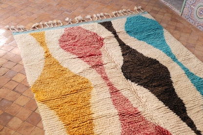 Azilal carpet abstract 168x248 cm