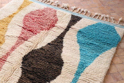 Azilal carpet abstract 168x248 cm