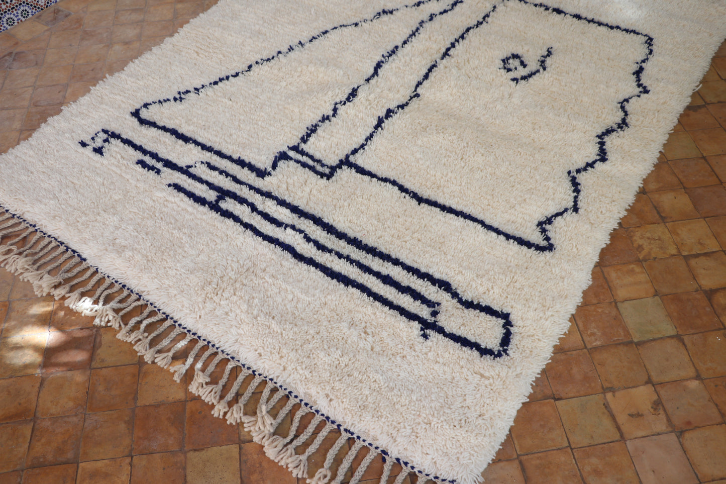 Azilal carpet abstract 168x248 cm