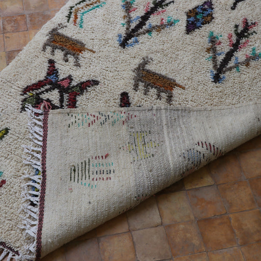 Azilal Berber Teppich 108x154 cm